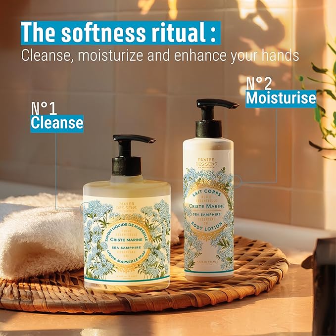 Panier des Sens Sea Samphire Body & Hand Lotion Pump, 8.45 fl oz