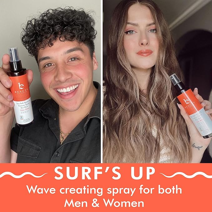 Sea Salt Spray - Aloe-Enhanced Texture Spray, Beach Waves without Dryness