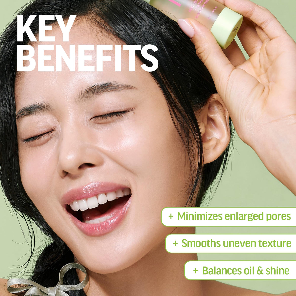 The Good Blends Pore Refining LHA PHA Skin Drink Serum – Korean HA Serum for Face 1.01 fl oz | Exfoliating & Hydrating Treatment for Oily Skin, Enlarged Pores & Uneven Skin Texture