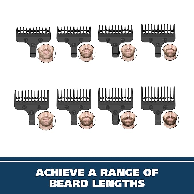 Wahl Aqua Blade Wet/Dry Rechargeable Lithium-Ion Beard Trimmer for Men