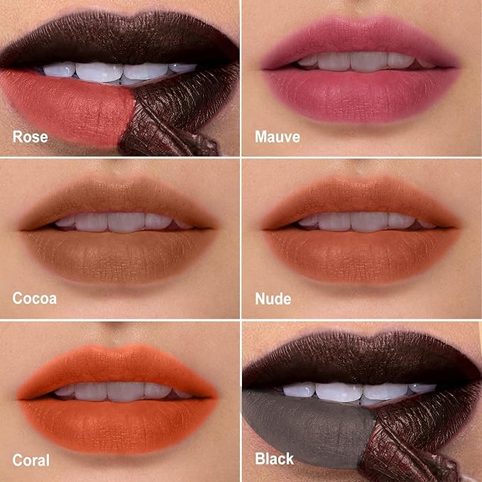OETUIOW Lip Tint Stain Peel Off - Waterproof Lip Liner Stain, Moisturizing Long-Lasting Lip Stain, Create A Natural Lip Color (Coral, 0.12 Fl Oz (Pack of 1))