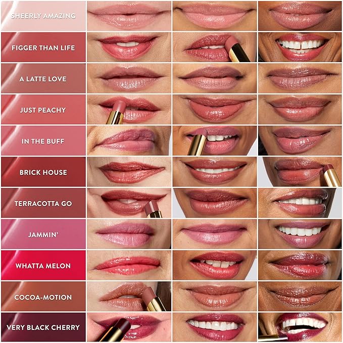 LAURA GELLER NEW YORK Jelly Balm Tinted Lip Balm – In the Buff – Hydrating Lip Color with Shine Finish – Squalane & Vitamin E – Buildable Sheer to Medium Coverage – Vegan & Cruelty-Free