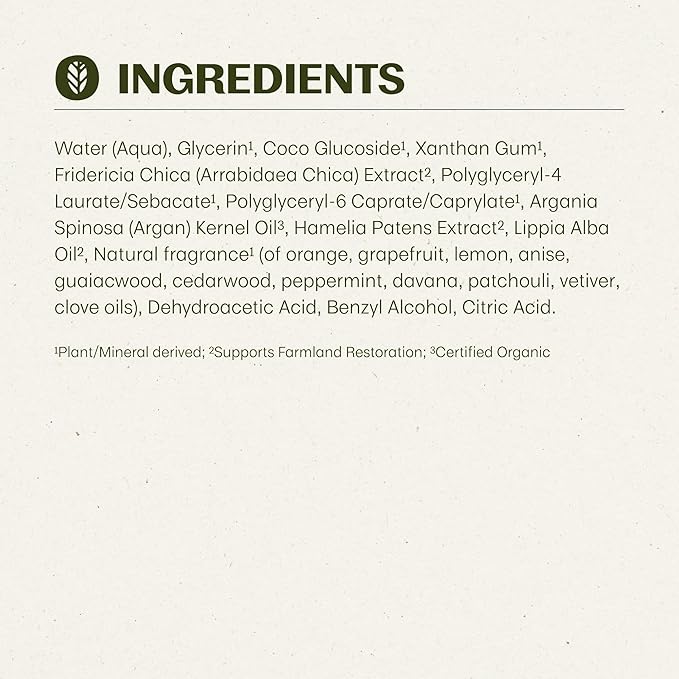 Thrive Natural Care Face Wash - Hydrating Daily Facial Cleanser - Gently Cleanses Face Without Over Drying - Vegan, Oil Free