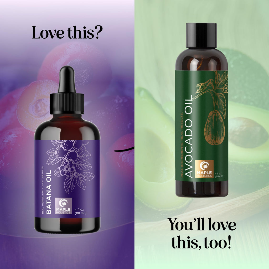 Pure Batana Oil for Hair Care - Cold Pressed 100% Batana Oil for Hair Skin & Nails - Moisturizes & Nourishes to Support Radiance - Vegan Non-GMO Hexane Free Dermatologist Tested (4 Fl Oz)