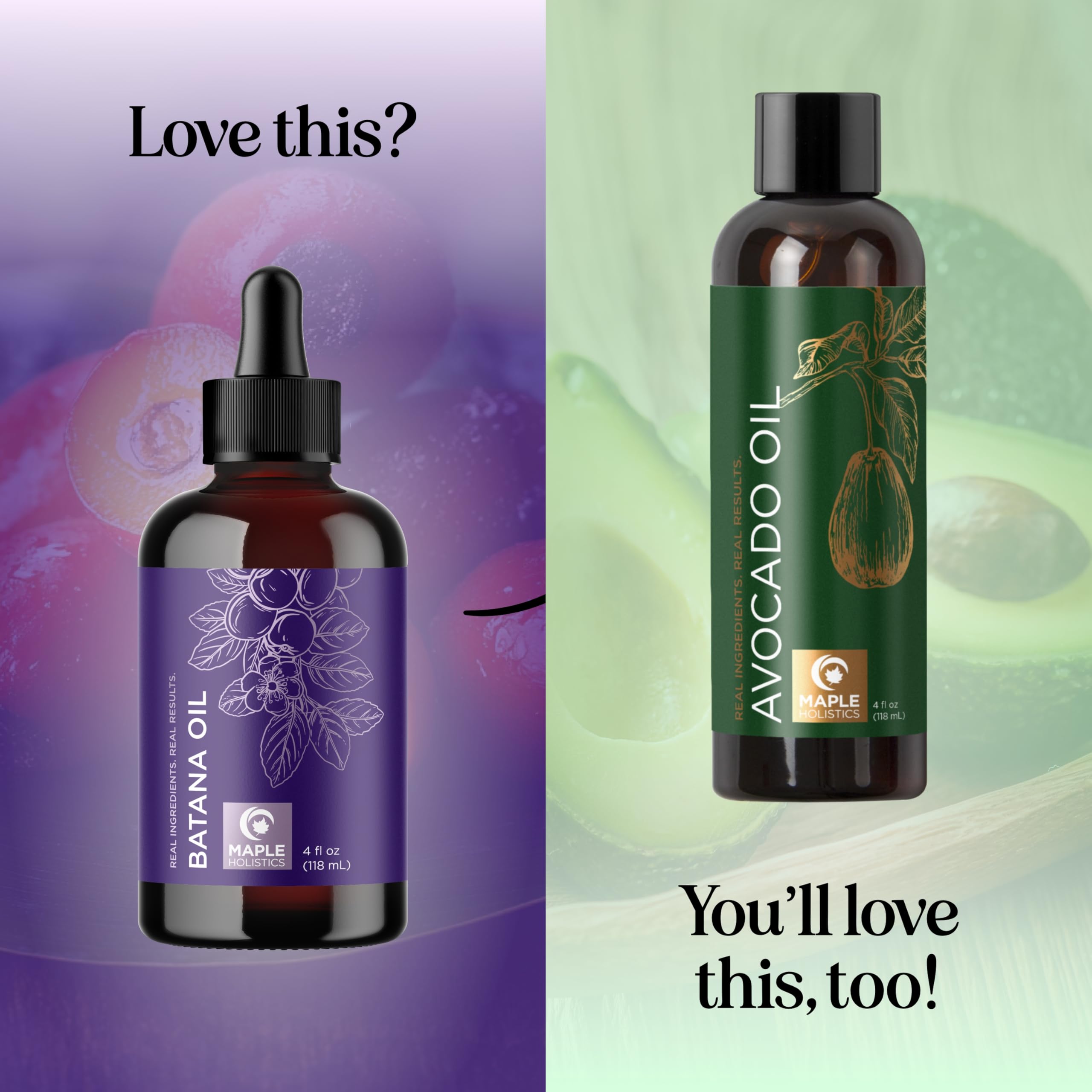 Pure Batana Oil for Hair Care - Cold Pressed 100% Batana Oil for Hair Skin & Nails - Moisturizes & Nourishes to Support Radiance - Vegan Non-GMO Hexane Free Dermatologist Tested (4 Fl Oz)