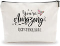YKYENR Butterfly Makeup Bag - You're Amazing, Remember That - Positive Quotes Cosmetic Bag, Toiletry Bag Gift For Girls, Teen, Sister, Besties, Personal Care & Accessories - A01