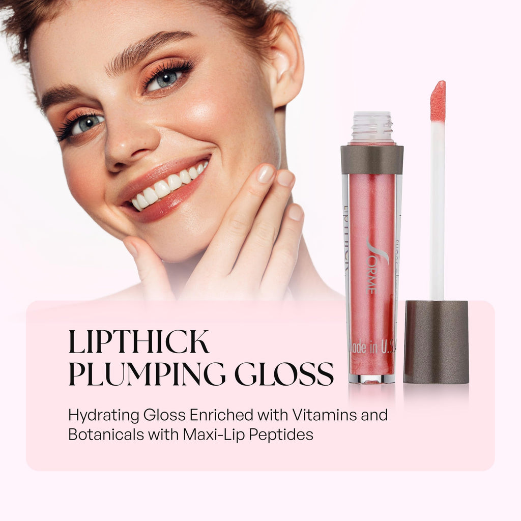 Sorme' Treatment Cosmetics Lip Thick Plumping Gloss, Demure