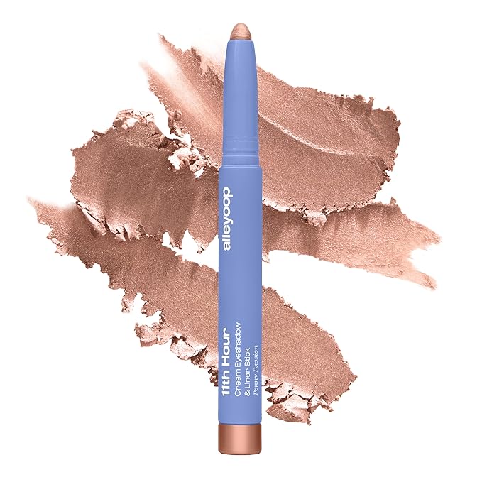 ALLEYOOP 11th Hour Cream Eyeshadow and Liner Stick, Soft Copper Shimmer
