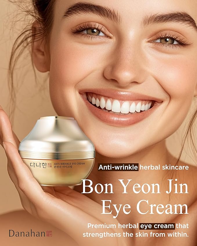 Danahan Bon Yeon Jin Red Ginseng Eye Cream Duo, Dark Circles, 2 x 1 oz