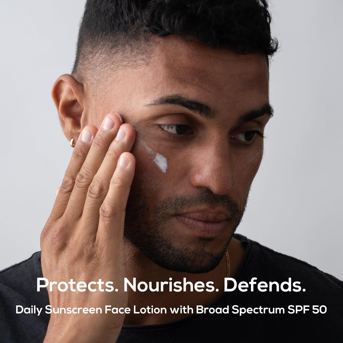 MARLOWE. Face Moisturizer with SPF 50, Daily Sunscreen Lotion, 3.4 oz
