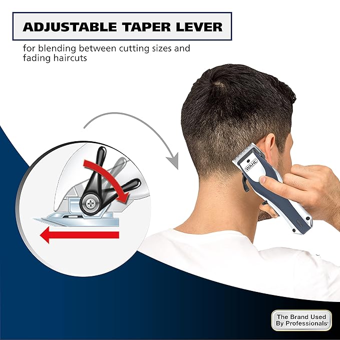 Wahl Lithium Ion Pro Rechargeable Cordless Hair Clippers for Home Haircuts