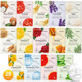 28 Pack Sheet Face Masks Skincare, Bulk Face Mask Suitable for Dry Skin