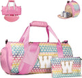 Vogewood Teen Girl Trendy Stuff, Girls Customized Initial Travel Duffle Bag