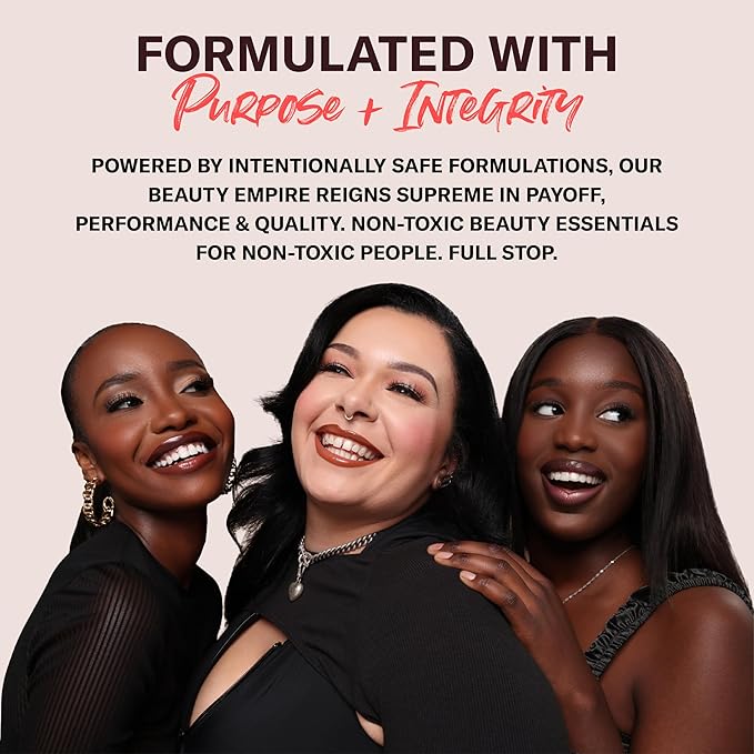 The Lip Bar - Nonstop Liquid Matte Lipstick Mini 2-Pack, Bawse Lady (Blue Red) + Rich Auntie (Deep Berry) - High Pigment - One Swipe - Long Lasting - Jojoba Oil & Vitamin E - Vegan -.05 fl oz each
