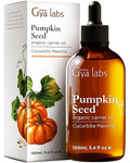 Gya Labs Pumpkin Seed Oil - 3.4 Fl Oz - Carrier Oil for Hair, Skin, Face, Scalp & Body Massage