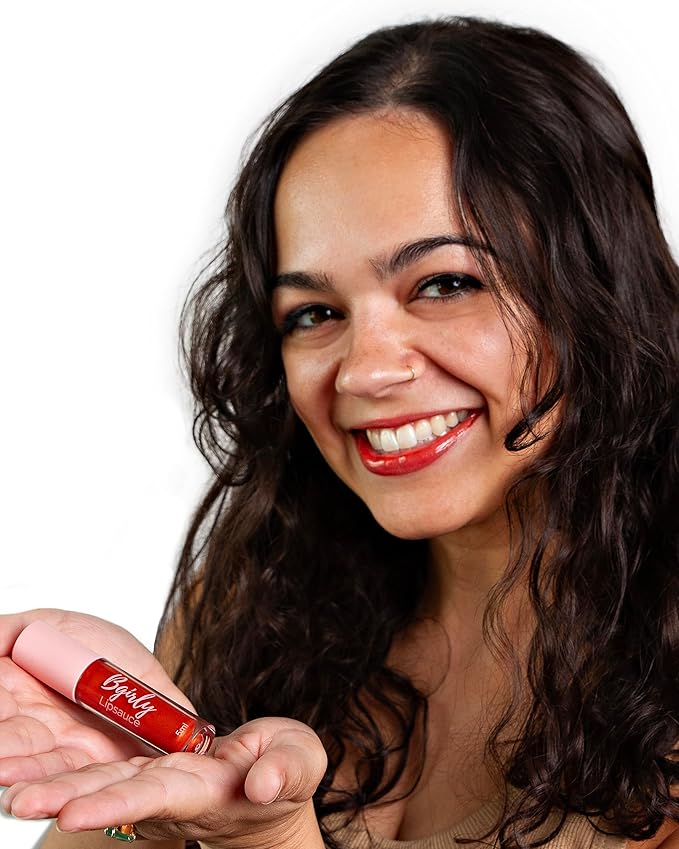 Bgirly Lipsauce | Handmade, Vegan, Moisturizing Lip Gloss, Non-Sticky Lip Gloss (Honey)