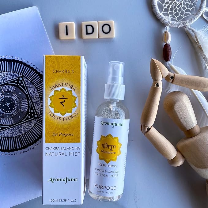 Lemongrass & Rose Chakra Air Freshener Spray 100ml by Aromafume