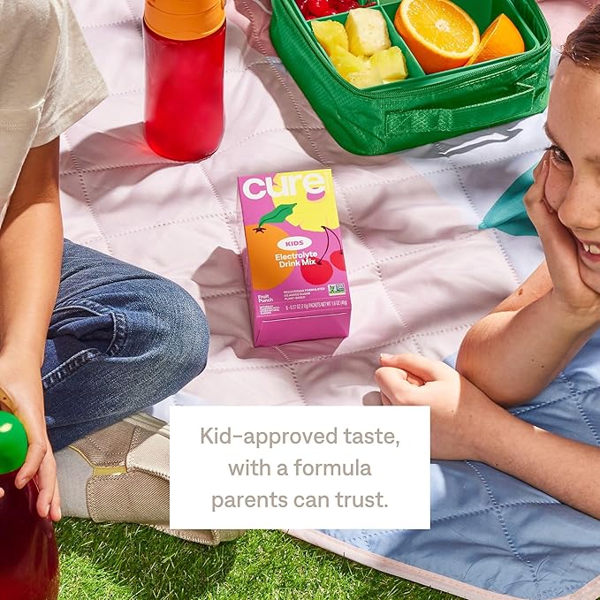 Cure Hydration - Kids Electrolyte Drink Powder Variety Pack 15 Packets