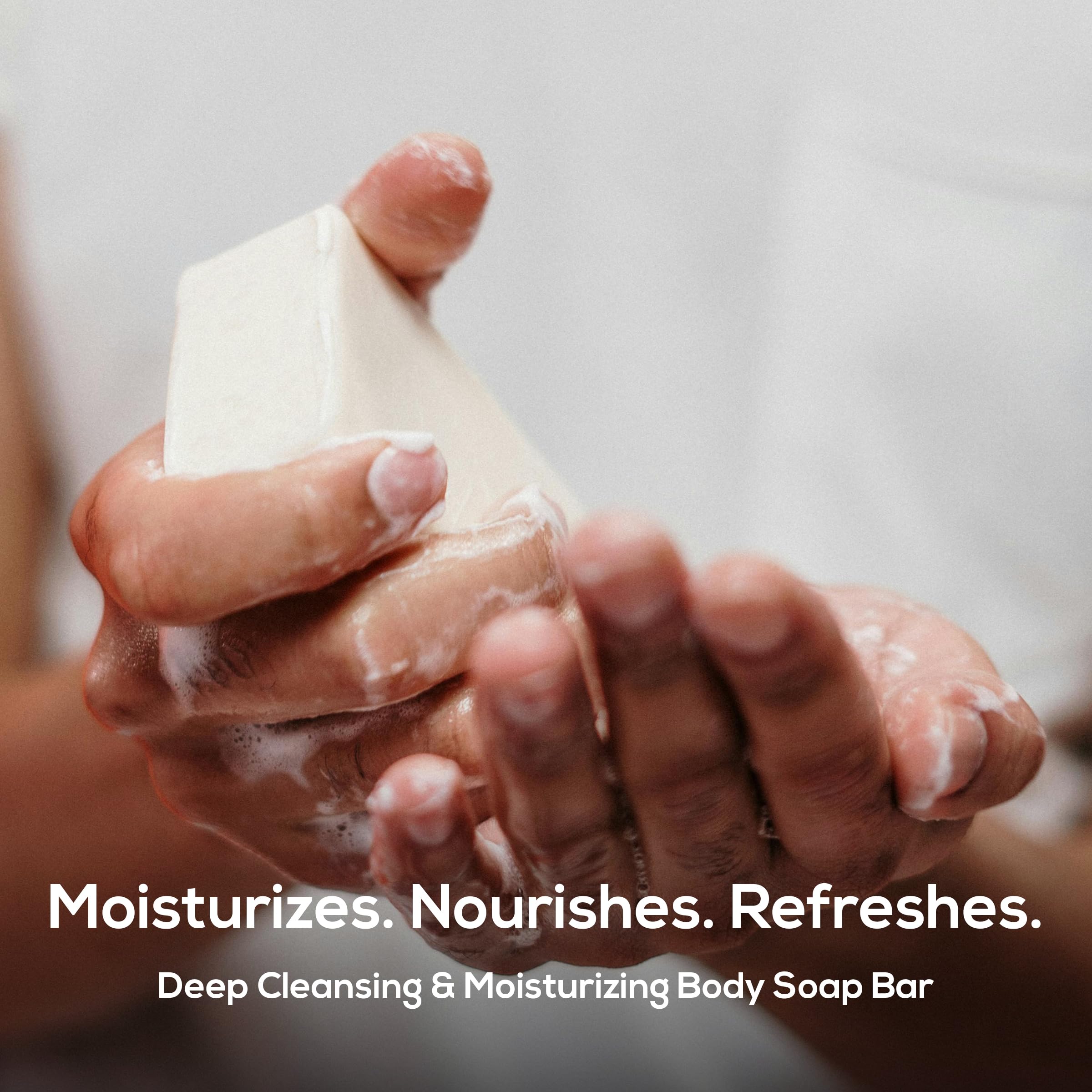 MARLOWE. Bar Soap for Men, Moisturizing Body Soap,Sage + Fir, 7 oz(12 Bars)