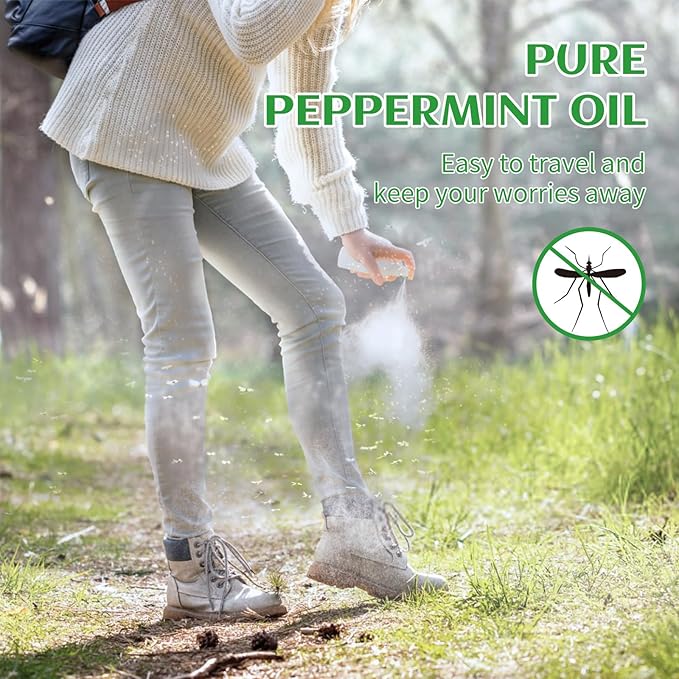 EVOKE OCCU Peppermint Oil for Spray, Hair, Aromatherapy, Diffuser
