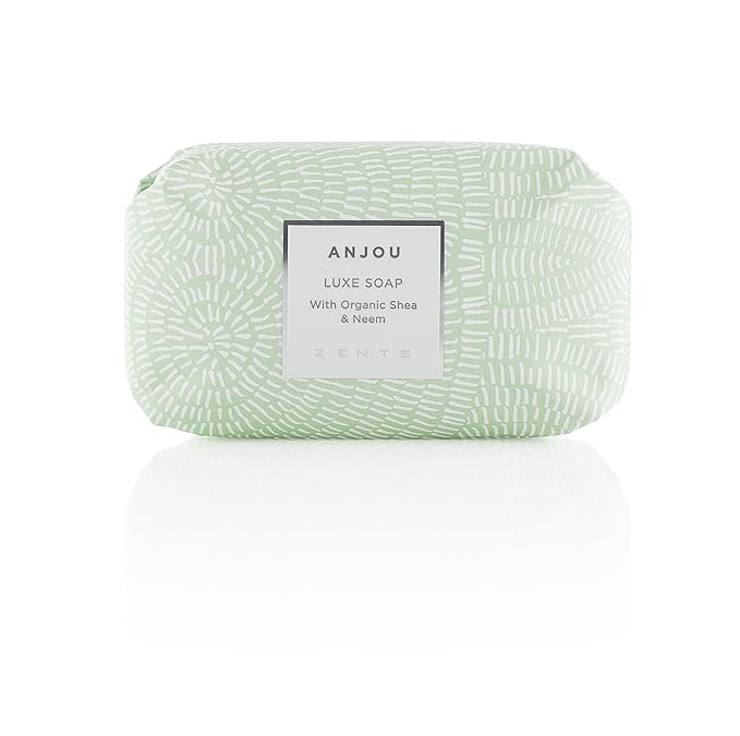 Zents Triple-Milled Luxe Bar Soap (Anjou Fragrance) 5.7 oz