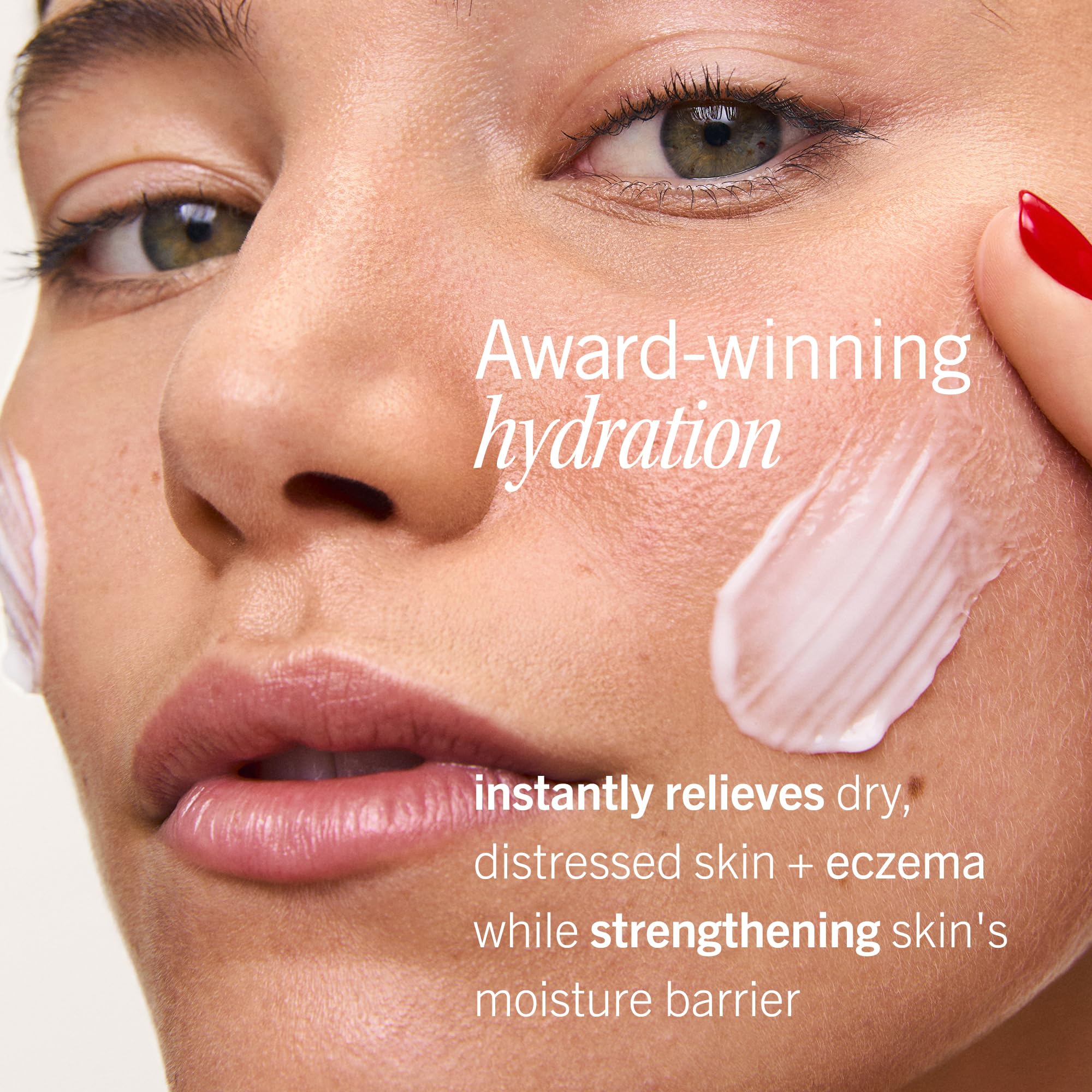 First Aid Beauty Ultra Repair Cream, Intense Hydration - Clinically Tested Face & Body Moisturizer with Colloidal Oatmeal - Supports Eczema & Dry Skin Barrier Repair - Fragrance Free - 2 oz