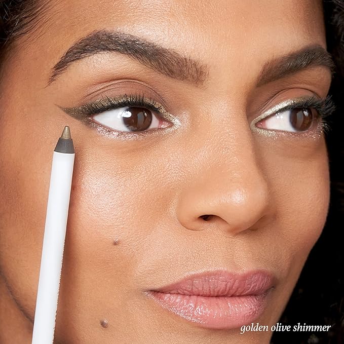 Julep When Pencil Met Gel Eyeliner – Waterproof, Long-Lasting, Smudge-Proof Liner for Everyday to Night Looks, Golden Olive Shimmer