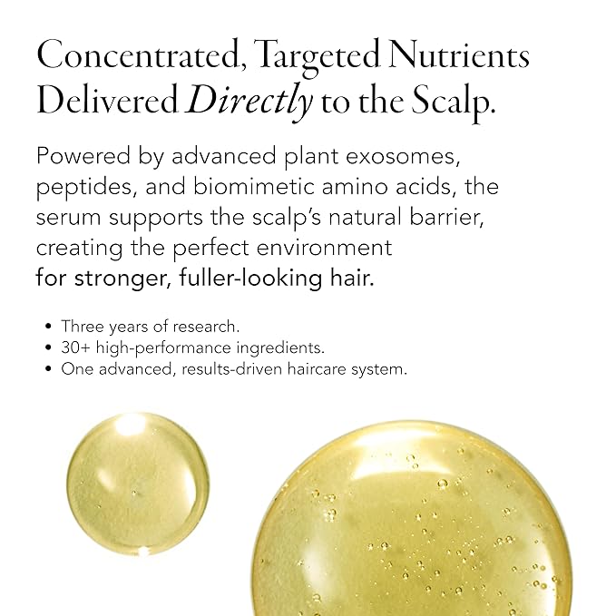 Caldera + Lab The Hair Serum | For Men, Fortifying, Scalp & Hair, 1.7 Fl Oz