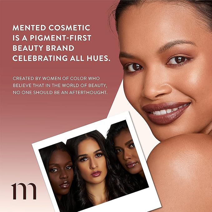 Mented Cosmetics Lip Gloss for Women Tinted Lip Balm Stain, Made in USA