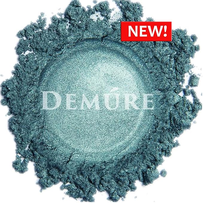 Demure Mineral Make Up Eye Shadow, Shimmer, Loose Powder, Glitter Eyeshadow, Eye Makeup, Natural Makeup, Organic, Natural Eyeshadow, Professional (Mermaid)