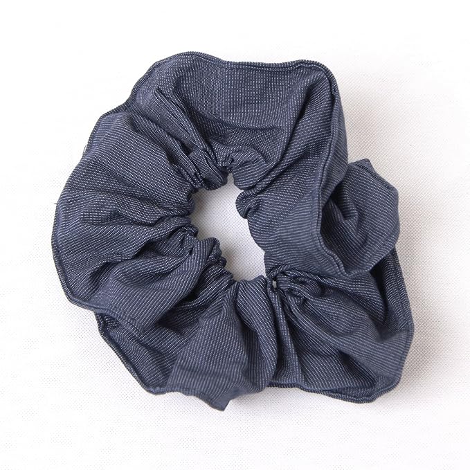XYNAME Headband and Scrunchie Set for Women 2Pack Hair Ties for Girls Elastics Bands Ponytail Holder Hair Accessories Royal Blue