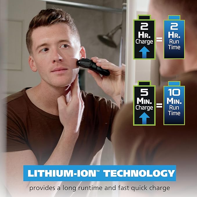 Wahl Compact Lithium-Ion Rechargeable Flexible Foil Shaver Kit & Cutter Bar