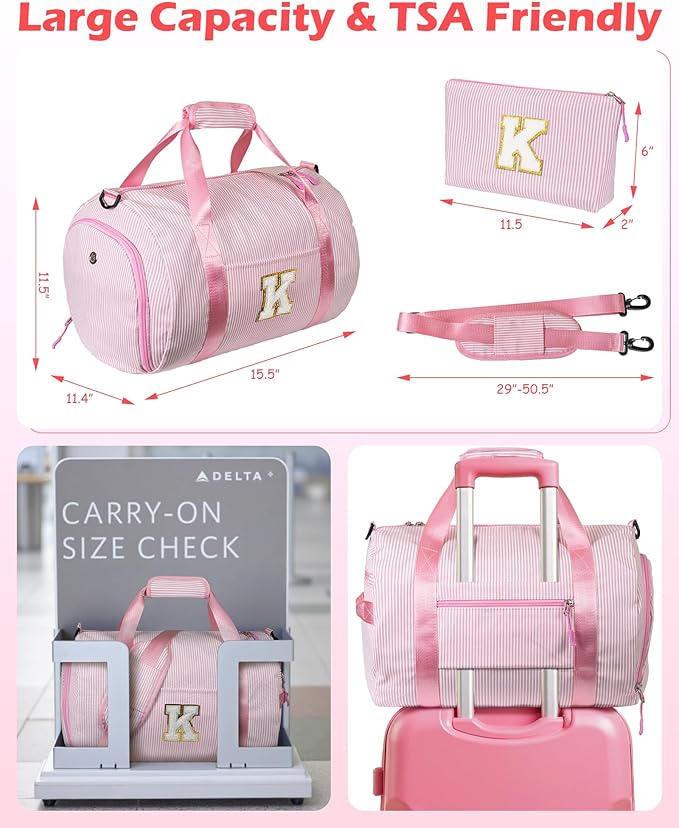 Vogewood Birthday Gift-Gifts for 10 Years Old Girl, Girls Travel Duffle Bag