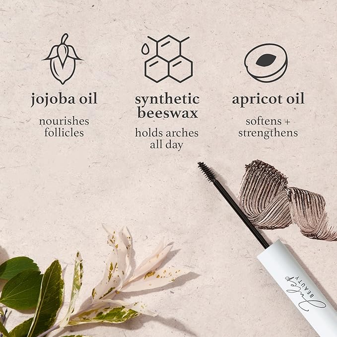 Julep Brow 101 Sculpting Pencil & Tinted Brow Gel Set - Dual-Ended Eyebrow Tool with Brush and Precision Tip - Long-Lasting, Waterproof Formula for Perfectly Defined and Tinted Brows -Taupe