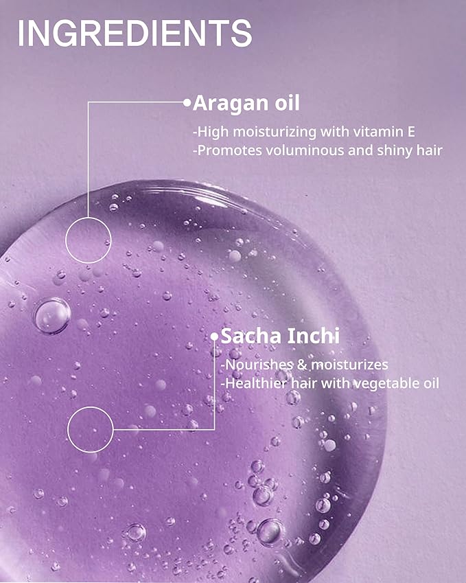 FIT YOUR SKIN Star Shine Hair Essence (3.38 oz) – Perfumer-Crafted Floral Musk Hair Oil Serum – Lightweight Anti-Frizz Treatment for Flyaways & Dry Ends, Sacha Inchi & Argan Oil, Non-Greasy K-Beauty