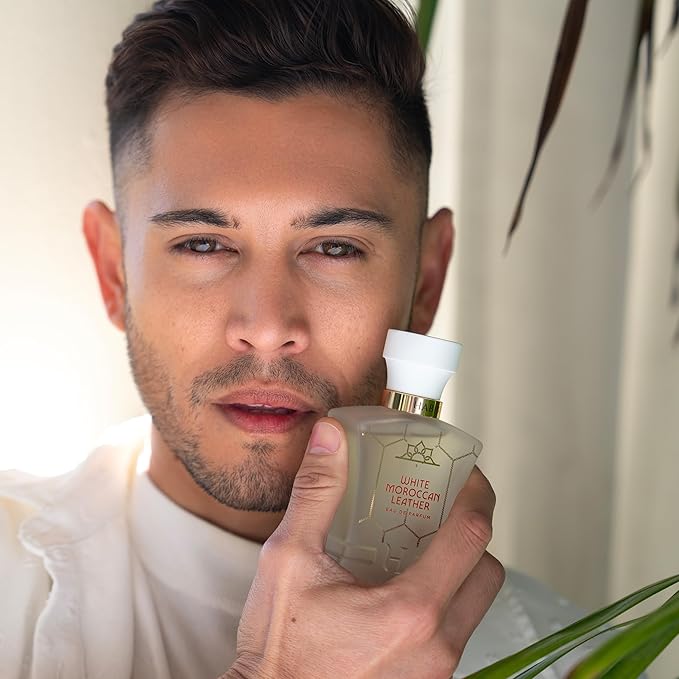 H HABIBI White Moroccan Leather Perfume for Men Eau de Parfum 75 ml