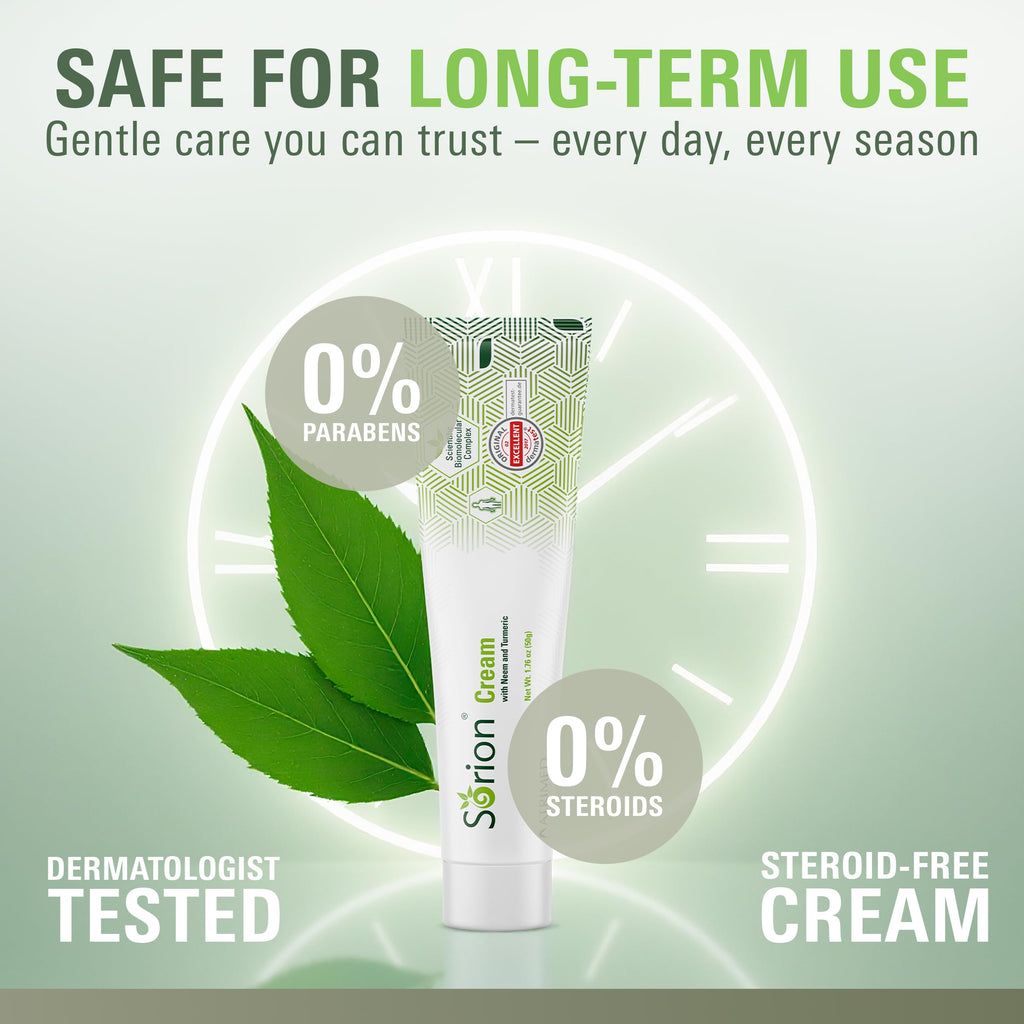 Sorion Cream Body Cream for Dry Skin, Itchy Flakes, Multi-Purpose Solution