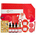 Gifts for Women, Birthday Gifts, 23 Pcs Rose Hydrating Face Skin Care Gifts Set for Women, Bath and Body Gifts Basket Set, Spa Day Gifts Set, Present, Christmas, Anniversary, Bridal Shower, Wife, Mom