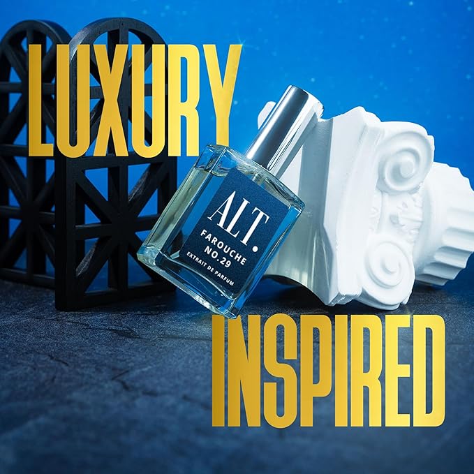 ALT. FRAGRANCES Farouche No. 29 - Inspired by Sauwage, Perfume for Men, Extrait de Parfum, Long Lasting Bold Citrus Vanilla Cologne, 100ml