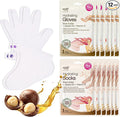 Epielle Hydrating Hand & Foot Masks, Relieve and Soften Dry, Overworked Skin, Self Care Gifts for Women, Spa Kit, 6 Moisturizing Gloves & 6 Moisturizing Socks