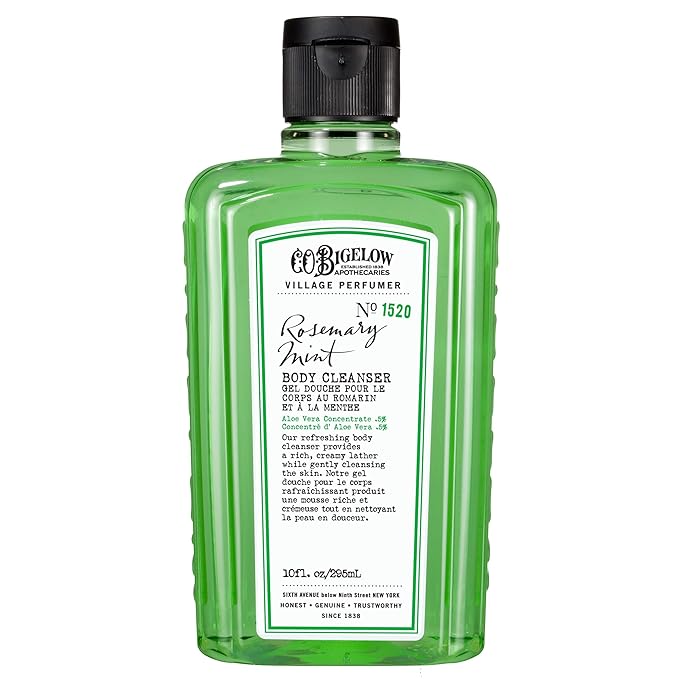C.O. Bigelow Rosemary Mint Body Wash, 10 fl oz