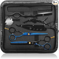 Ethyxe Hair Cutting Shears Sets - Professional 9 PCS Haircut Scissors Kit