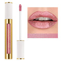 MAKI YIKA Pink Nude Lipstick for Women Metallic Pink Lipsticks Long Lasting