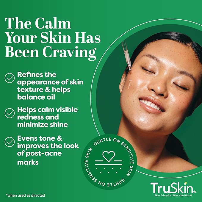 TruSkin Tea Tree Acne Serum with Salicylic Acid & Retinol, 2 fl oz