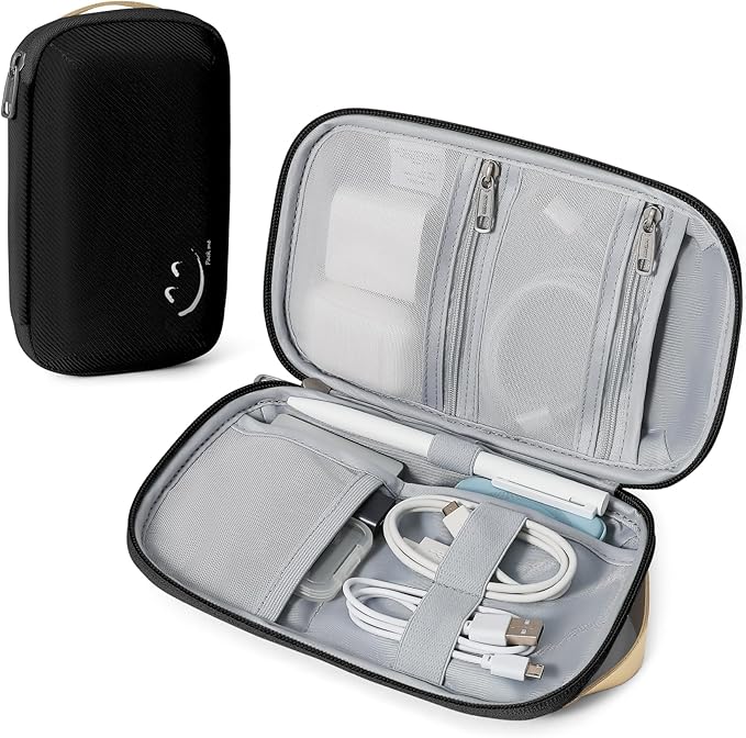 Travelkin Travel Cord Organizer Case Small Electronics Organizer For Tech