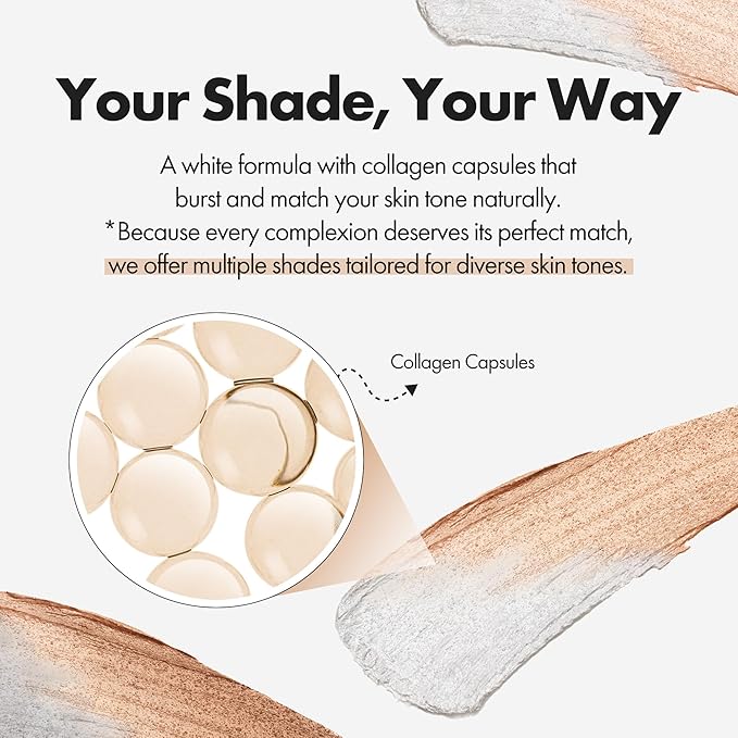 ELROEL Blanc Cover Cream Stick V White - Korean Foundation (#200 Fair)