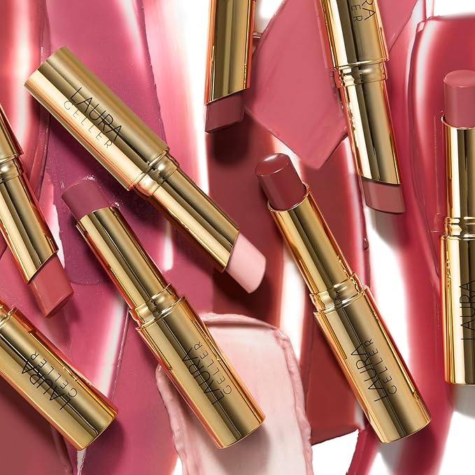 LAURA GELLER NEW YORK Jelly Balm Tinted Lip Balm – Plum Happy – Hydrating Lip Color with Shine Finish – Squalane & Vitamin E – Buildable Sheer to Medium Coverage – Vegan & Cruelty-Free