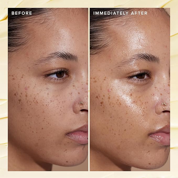 Farmacy Ceramide Face Moisturizer - Honey Halo Ultra Hydrating Facial Moisturizer with Buckwheat Honey + Ceramides - Helps Restore Barrier + Replenish Dryness - Plumping Skin Care for Dry Skin (50ml)