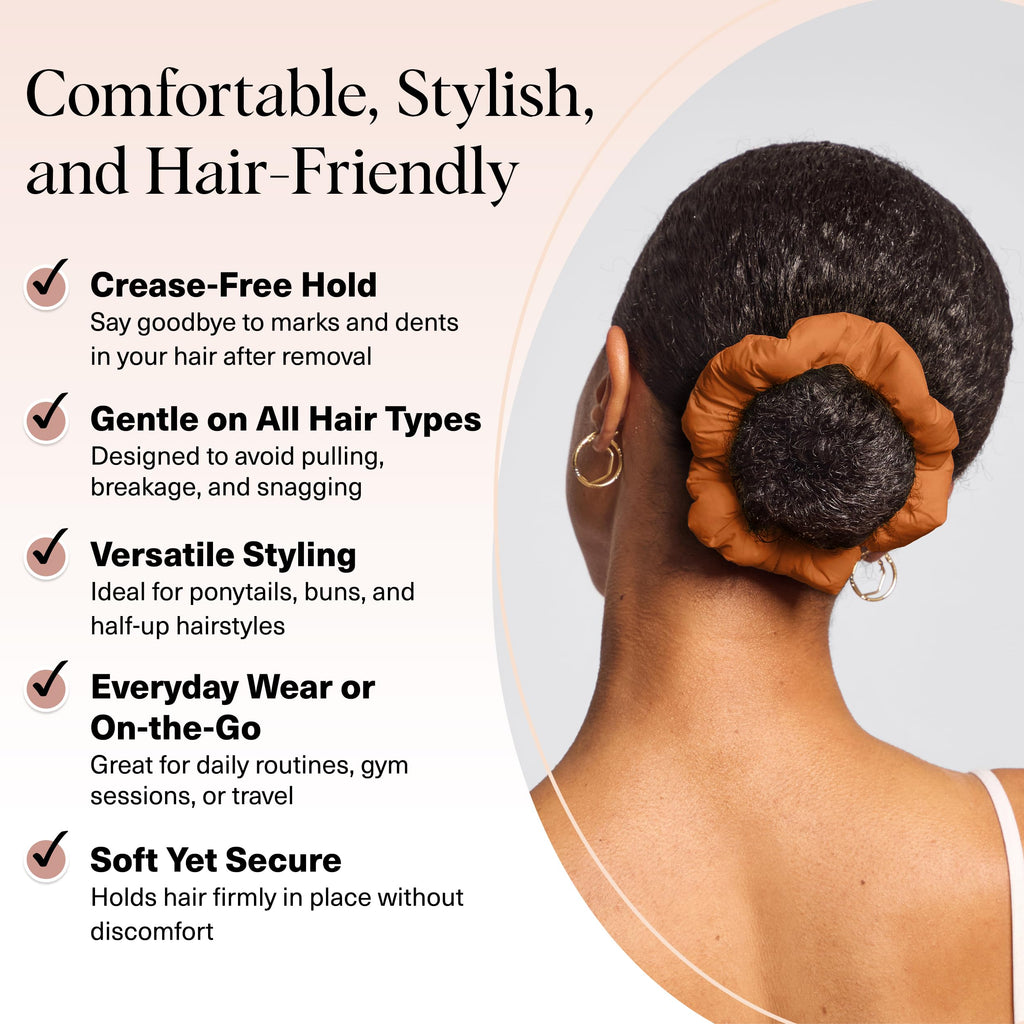 Kitsch Scrunchies for Women - Sedona, 3pcs
