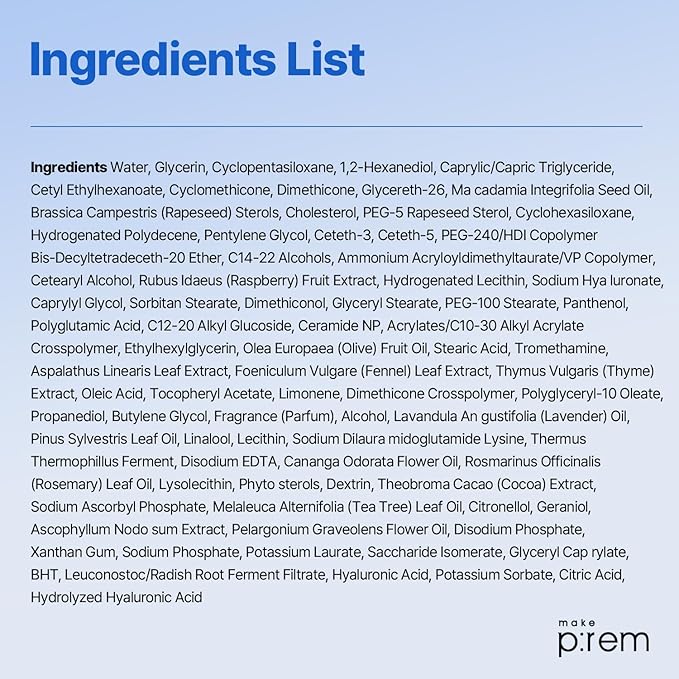 MAKE P:REM Hydrate Me. Micro Tension Cream, 2.19 fl.oz. (65mL)